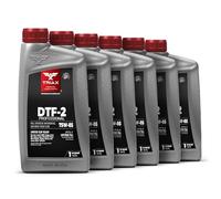 TRIAX DTF-2 Professional SAE 75W-85 API GL-5 - Huile Synthétique pour Boîtes de Vitesse, Différentiels, Transmissions, Engrenages Hypoïdes et à Glissement Limité 6 × 0,946 L (6×1 quart)