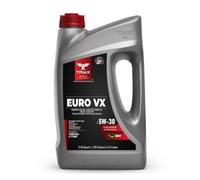 TRIAX Euro Ultra VX 5W-30 Ester entièrement synthétique, Compatible avec VW 507.00/504.00, VW Audi 502.00, 505.01, BMW LL-04, Porsche C30, ACEA C3, Mercedes 229.51, 229.5, 229.31 (5 Quart)
