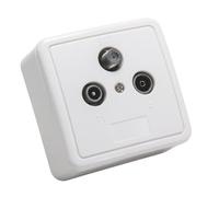 Triax - gad 269 lte Set prise antenne sat, tv, fm montage apparent (en saillie) Prise dantenne - blanc