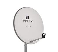 Triax Parabole Satellite Acier 65cm avec système CLIC-on idéal Astra Eutelsat