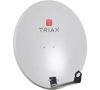 triax parabole satellite aluminium 65cm avec support lnb clickon idéal astra eutelsat Gris G