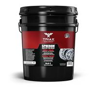 TRIAX Spheron HT-2 graisse rouge pour roulements de roues, haute température 180° C, sulfonate de calcium, ultra collante, extrême pression, pratiquement étanche (Seau de 16 kg)