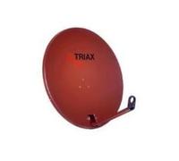 TRIAX - TDA 78 H-1 - PARABOLE SATELLITE - 78 CM - ALUMINIUM - ROUGE BRIQUE