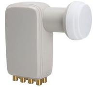 Triax Universal CS 408 OS - Convertisseur antenne satellite - LNB octuple Gris clair G