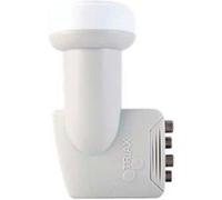 Triax Universal Quad TQD 006 - Convertisseur antenne satellite - LNB quad RAL 7035 G