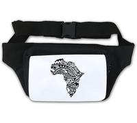 Tribal Africa Art Sac banane Blanc