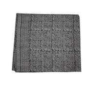 Tribal Asian Textiles Couvre-lit indien Ikat Kantha - Couvre-lit brodé - Queen size