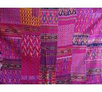 Tribal Asian Textiles Patola Silk Patch Work Kantha Couvre-lit Kantha Couverture Kantha Couvre-lit Kantha Rallies Indian Sari Couvre-lit King size 229 x 274,3 cm 203