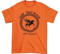 Tribal T-Shirts Camp Half Blood T-shirt unisexe pour adultes et enfants Inspiré par Percy Jackson, Orange, 3XL