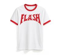 Tribal T-Shirts T-shirt Flash Gordon - Imprimé sur le devant et le dos, blanc, L