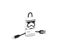 Tribe Star Wars Câble Lightning vers USB 22 cm pour iPhone 7/7 Plus 6/6 Plus/iPhone 6S/6S Plus iPhone 5/5s/5c iPad Air iPad Mini Motif Stormtrooper (Apple MFI Certifié)