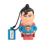 Tribe Clé USB 16 Go Superman - Mémoire Flash Drive 2.0 Originale DC Comics, Tribe FD031501