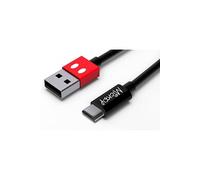 Tribe Disney Câble Micro USB 120 cm, pour Téléphones Portables, Android Samsung Galaxy, Nokia, Huawei, Nexus, LG, Sony, HTC, Quick Charge - Mickey
