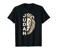 Tribe of Judah Demi-Visage Lion Biblique T-Shirt