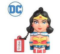 Tribe Warner Bros DC Comics Wonder Woman Clé USB 8 Go Fantaisie Pendrive USB Flash Drive 2.0 Originale Stockage Memoire, Idee Cadeau Figurine 3D, Stockage USB en PVC avec Porte-Clés - Multicolore G
