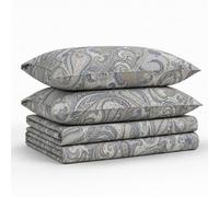 Tribeca Living Parure de lit 3 pièces pour lit Simple XL, 300 Fils au Pouce carré, imprimé Floral avec Poches très Profondes, Multicolore Parc