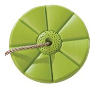 TRIBECCO Balançoire Fleur Roue à bascule Plateau de jeu Siège de balançoire Plastique antidérapant (Lime)