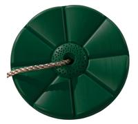 TRIBECCO Balançoire Fleur Roue à bascule Plateau de jeu Siège de balançoire Plastique antidérapant (vert)