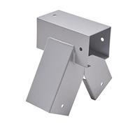 TRIBECCO® Raccord de balançoire carré 90/90 mm, 90° (90°, gris)