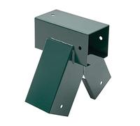 TRIBECCO® Raccord de balançoire carré 90/90 mm, 90° (90°, vert)