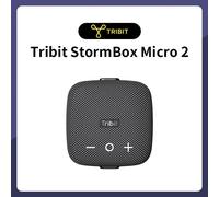 Tribit-Haut-parleur Bluetooth portable StormBox Micro 2, son fort de 90dB, basses profondes, étanche IP67, petit haut-parleur de camp, sangle intégrée-Noir