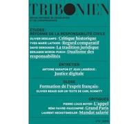Tribonien Revue critique de législation et de jurisprudence - 2-2018 Nicolas Cornu Thénard (Auteur), Nicolas Laurent-Bonne (Auteur)