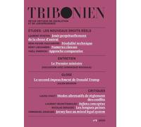 Tribonien. Revue critique de législation et de jurisprudence Études : les nouveaux droits réels 2020 - Nicolas Cornu Thénard - Societe Legislation Comparee - broché - Revue
