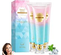 Tribright Dentifrice Blanchissant à La Niacinamide,Tribright Niacinamide Whitening Toothpaste,Dentifrice Niacinamide Pour Dents Blanches,élimine Les Taches De Café & Thé,Haleine Fraîche,100g (3PC)