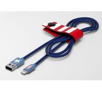 Tribu - Cabo USB -Lightning Marvel (Captain America)