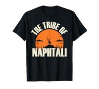 Tribu de vêtements israélites hébraïques noirs de Naphtali T-Shirt