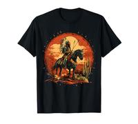 Tribu indienne : Amérindien, cavalier, guerrier, chef indien T-Shirt