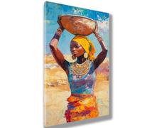 Tribu Peinture par Numero Adulte Femme Peinture Numero Enfant Débutants, Bricolage Activité Manuelle Kit Cadeau Creatif Adulte 100x200cm avec Pigment et Pinceaux, Tableau Decoration Murale, 916-W