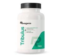Tribulus Terrestris 1000 mg par Gélule | Titré en Saponines 10:1 | Energie & Endurance | Favorise la Croissance Musculaire, les Performances Sportives et la Libido | 90 Gélules Vegan | Revogenix