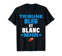 Tribune Bleu et blanc MHR Rugby Montpellier Supporter T-Shirt
