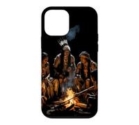 Tribus amérindiennes Feu de Camp Indien Américain Autochtone Coque pour iPhone 12 Mini