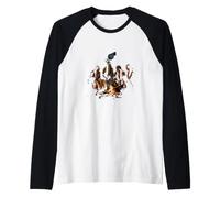 Tribus amérindiennes Feu de Camp Indien Américain Autochtone Manche Raglan
