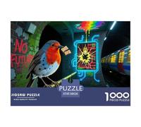 Tribus des Prairies Puzzle en Bois Imperméable Puzzles De 1000 Pièces pour Adultes Cadeaux Coloré Jeux Éducatifs