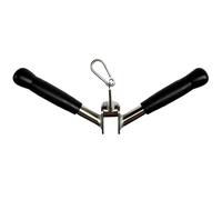 Tricep & Lat Bar Press Down Machine à câble multi-gym Barre de traction Curl avec poignée en caoutchouc pour entraînement de force