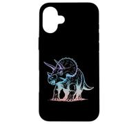 Tricératops, Dinosaure, Dinosaure Coque pour iPhone 16 Plus