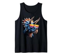 Triceratops Dinosaure J'aime Les Dinos Doux Triceratops Débardeur
