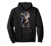 Triceratops Dinosaure J'aime Les Dinos Doux Triceratops Sweat à Capuche