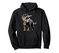 Triceratops Dinosaure J'aime Les Dinos Doux Triceratops Sweat à Capuche