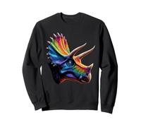 Triceratops Dinosaure J'aime Les Dinos Doux Triceratops Sweatshirt