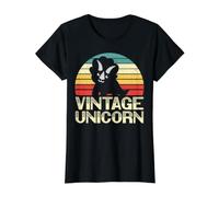 Tricératops Dinosaure Préhistorique Licorne Vintage T-Shirt Graphique avec Valeur