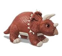 Tricératops du rugissement des dinosaures du monde Marron G