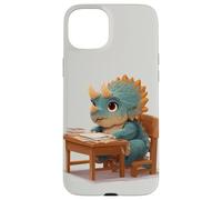 Tricératops Mignon étudiant Les Enseignants et Les élèves pour la rentrée Scolaire Coque pour iPhone 15 Plus