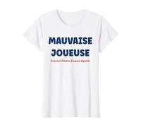 Tricheuse qui aime pas perdre fille Humour Mauvaise joueuse T-Shirt