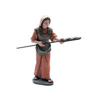 Triciclo Editores - Figurine de crèche de Noël | Série 11 cm | Peint à la Main | Résine avec Poudre d'albâtre | Reproduction de J.L. Mayo. Boulangére