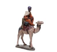 Triciclo Editores - Figurine de crèche de Noël | Série 11 cm | Peint à la Main | Résine avec Poudre d'albâtre | Reproduction de J.L. Mayo. Balthazar