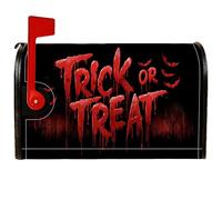 Trick Couvertures magnétiques de boîte aux lettres d'Halloween pour décoration de maison et de jardin, 53,3 x 64,9 cm